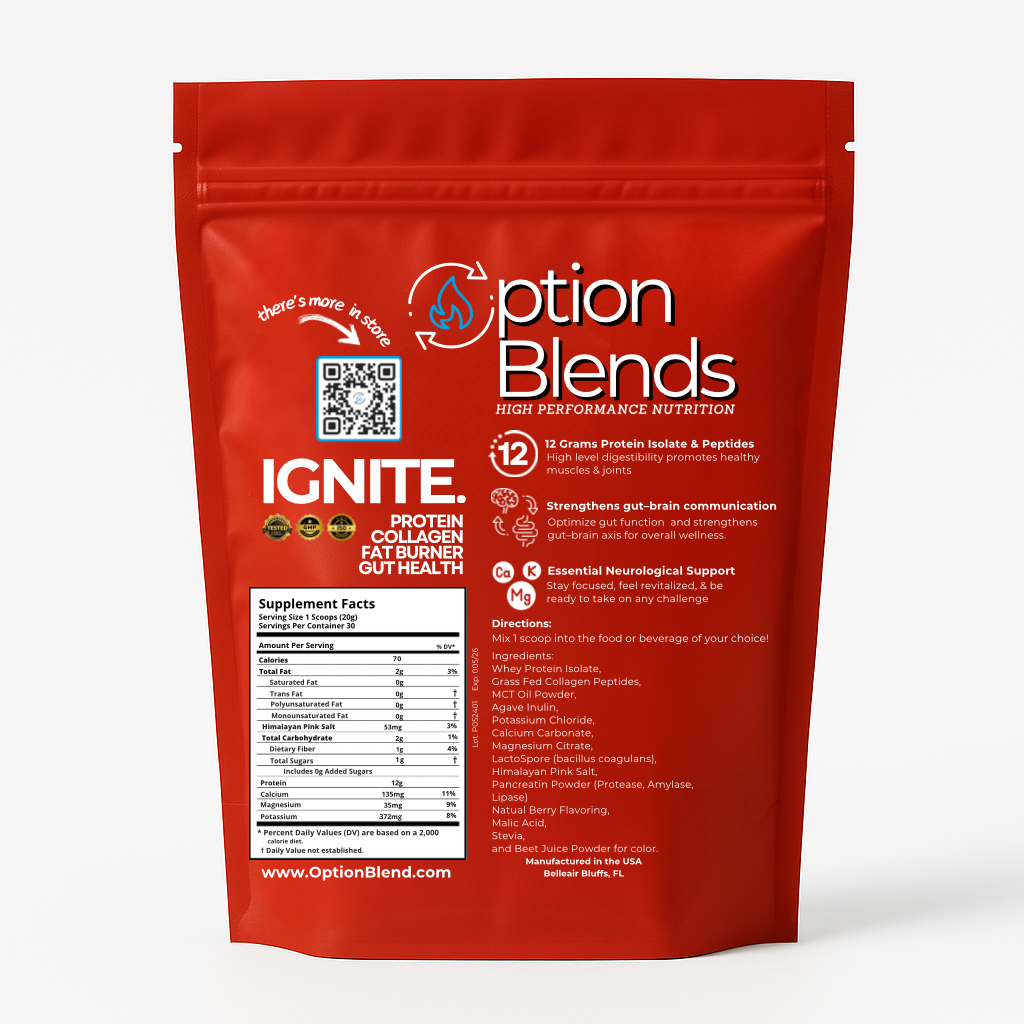 IGNITE, Option Blend (10 Servings)